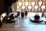 Table petit déjeuner