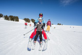 Skier en famille au printemps aux Saisies