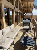 Terrasse chalet Cocoa