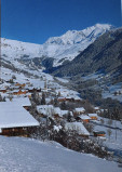 Vue chalet hiver