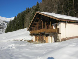 Le chalet l'hiver