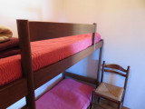 Cabine chambre avec lits superposés
