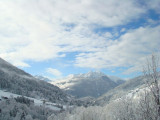 Vue du chalet sur Arêches-Beaufort
