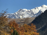 Vue sur le Mt Blanc depuis le balcon