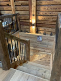 Chalet Sorsa escalier