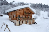 Chalet Sandrine en hiver - gîte à Hauteluce-Les Saisies