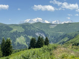 Le Mont blanc vu du Mont Rond