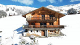 Chalet du Chozal en hiver plein Sud