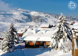 Vue Sud-Ouest côté station en Hiver