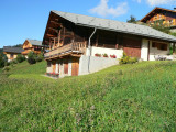 Chalet avec son espace jardin