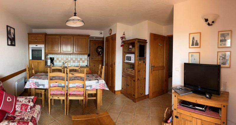 3 pièces / 3 pièces cabine - FERMES DU BEAUFORTAIN E1_Bisanne 1500