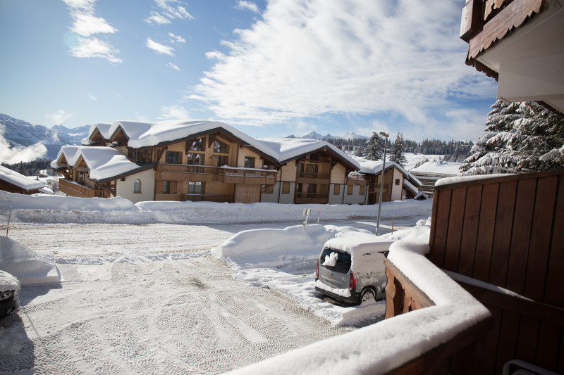 Vue hiver Les Oréades