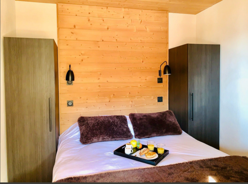 Chambre parentale - © RESIDENCE DES ARMAILLIS - Appt 3 pièces_Les Saisies Chambre parentale