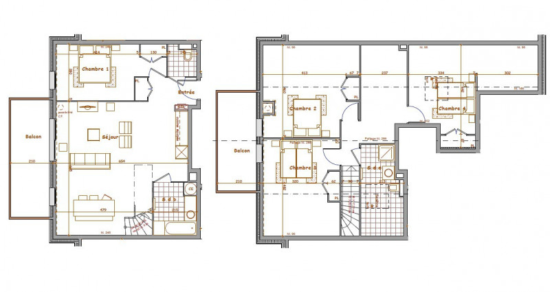 Appartement Duplex - 5 pièces - Perles des Alpes D9_Villard-sur-Doron