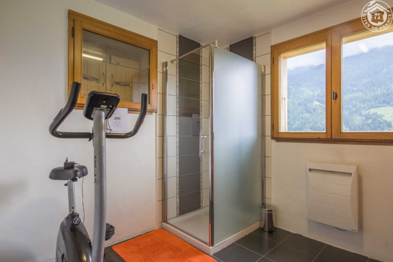 Espace sauna fitness