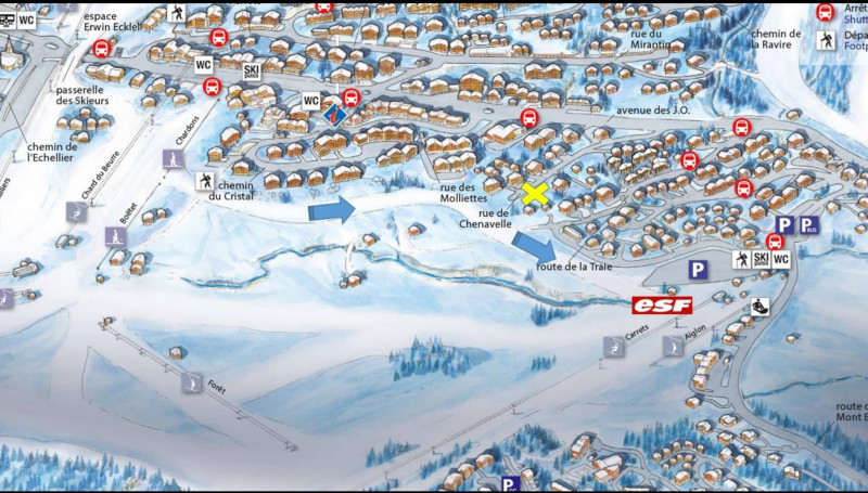 2 pièces cabine 4 pers - Les Jorasses 2_Hauteluce