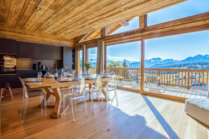 Vue du salon - © Village Les Armaillis Vue du salon