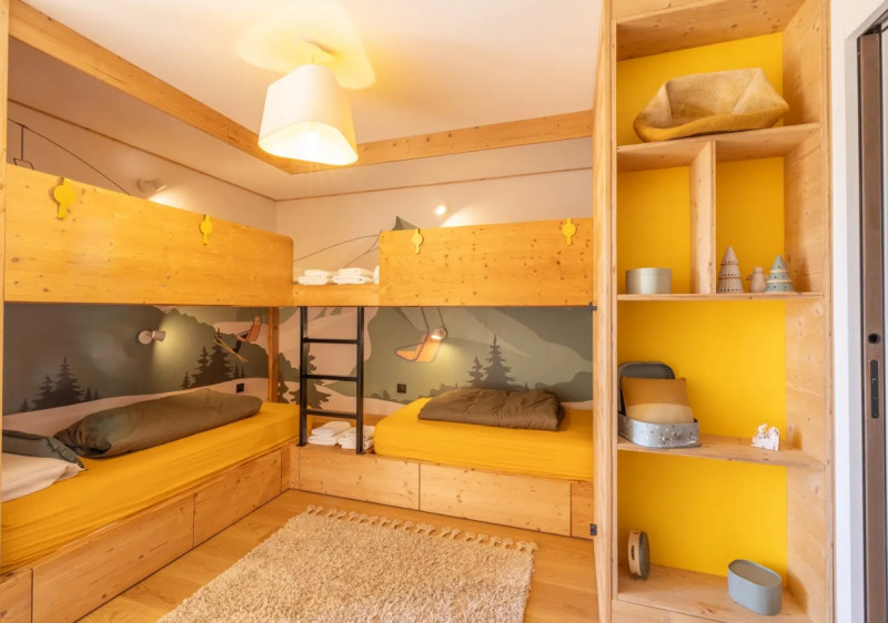 CHAMBRE DORTOIR - © LES GALETAS DU MONT BLANC CHAMBRE DORTOIR