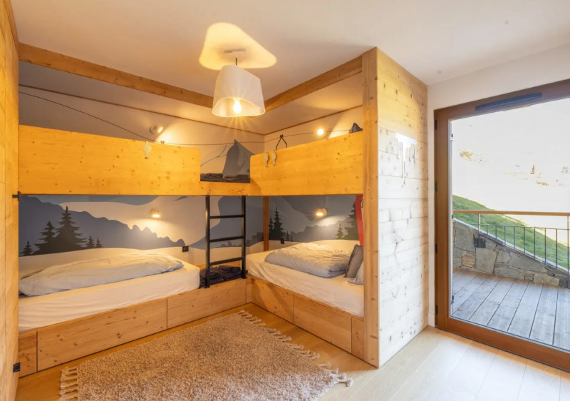 CHAMBRE DORTOIR - © LES GALETAS DU MONT BLANC CHAMBRE DORTOIR