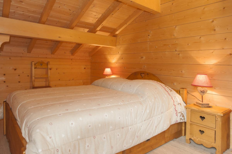 Chambre 3, étage, avec balcon exposé sud