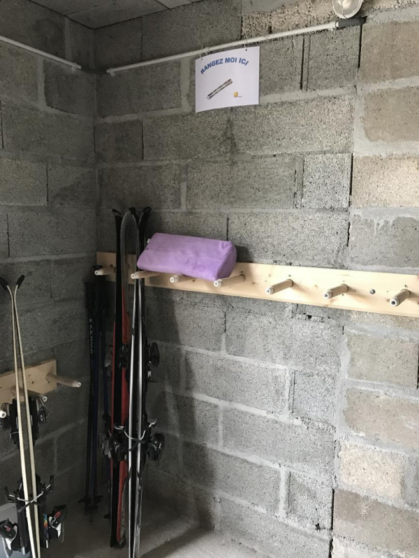 Local à skis et chaussures