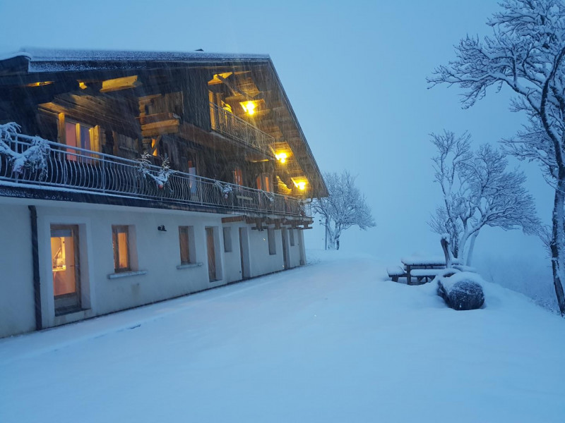 il commence à neiger