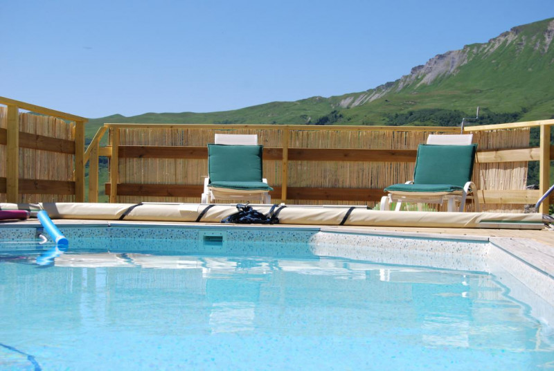 Piscine chauffée uniquement en été