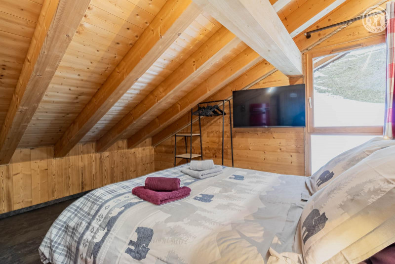 Chambre double N° 1 niveau 2 - © Gîtes de France Chambre double N° 1 niveau 2