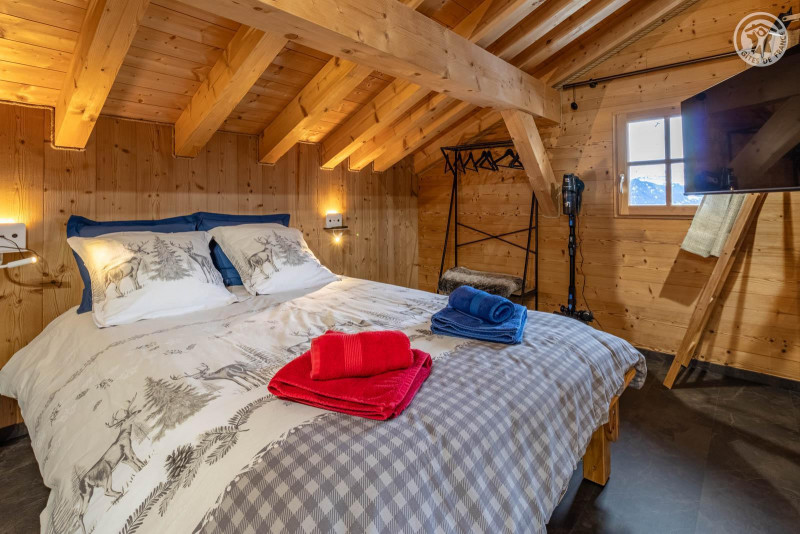 Chambre double N° 2 niveau 2 - © Gîtes de France Chambre double N° 2 niveau 2