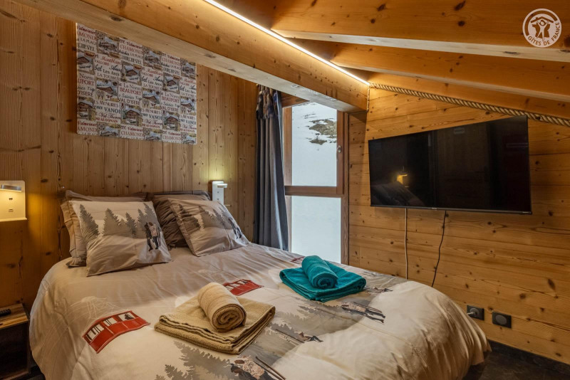 Chambre double N° 3 niveau 2 - © Gîtes de France Chambre double N° 3 niveau 2