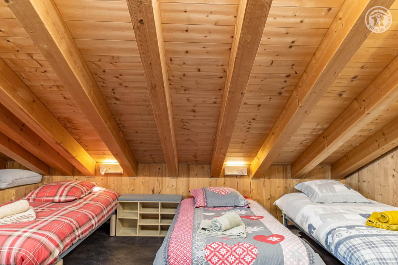 chambre dortoir N° 4 niveau 2 - © Gîtes de France chambre dortoir N° 4 niveau 2