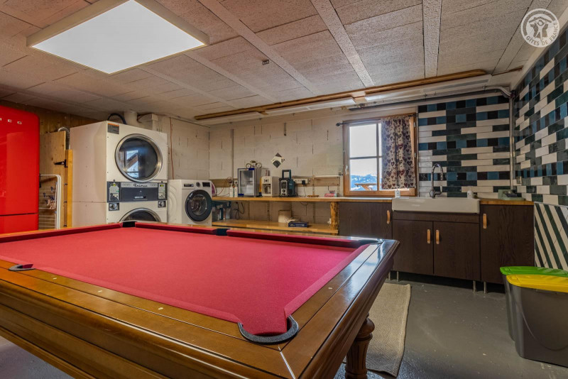 salle de jeux sous sol - © Gîtes de France salle de jeux sous sol