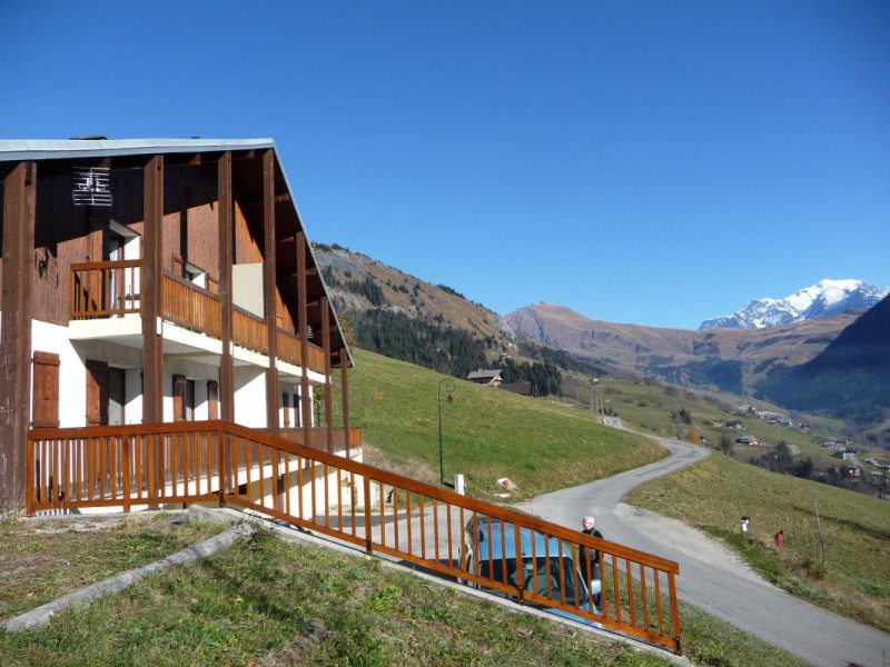 Au bout du vallon : le Mont-Blanc