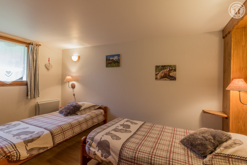chambre 2 lits 1 personne - © Gîtes de France chambre 2 lits 1 personne