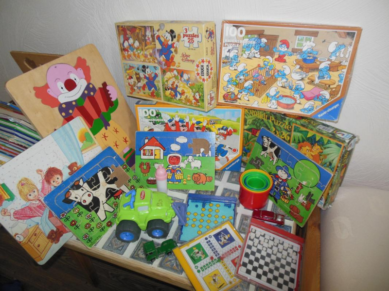 Dans la chambre Sport, les enfants trouveront différents puzzles et jeux - © Gîtes de France Dans la chambre Sport, les enfants trouveront différents puzzles et jeux