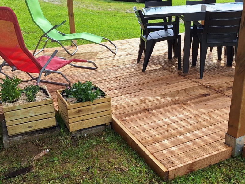 La nouvelle terrasse du Domoizik - © Gîtes de France La nouvelle terrasse du Domoizik