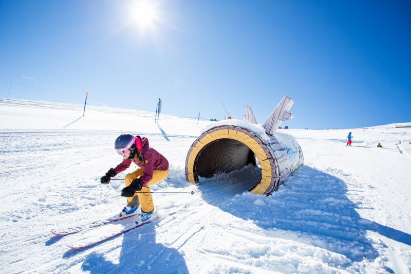 Ski loisir printemps du ski Les Saisies