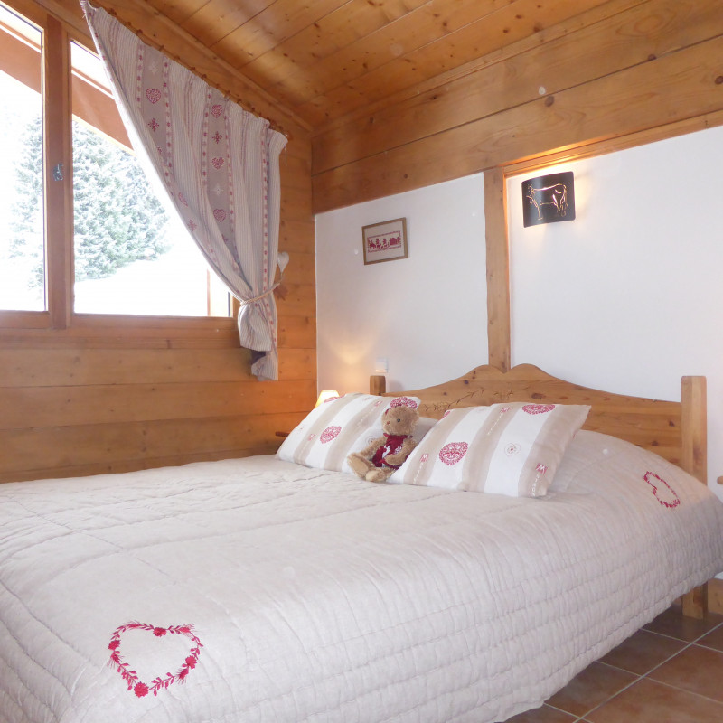 Chambre ALpages Bisanne E 15 - © Demoustier Chambre ALpages Bisanne E 15
