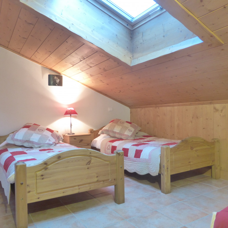 Chambre ALpages Bisanne E 15 - © Demoustier Chambre ALpages Bisanne E 15