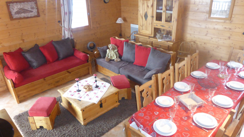 coin repas Alpages Bisanne E 15 - © Demoustier coin repas Alpages Bisanne E 15