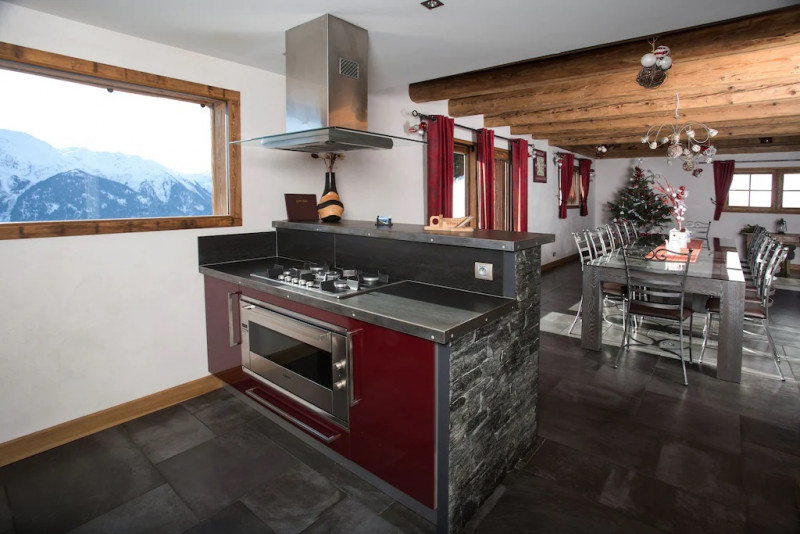 Chalet Vers Les Plans cuisine - © Bouchage Yann Chalet Vers Les Plans cuisine