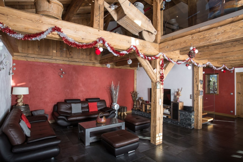 Chalet Vers Les Plans salon 1 - © Bouchage Yann Chalet Vers Les Plans salon 1