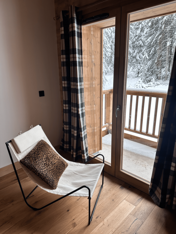 Vue balcon chambre exposition ouest