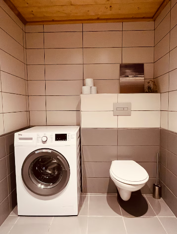 WC dans salle de douche WC dans salle de douche