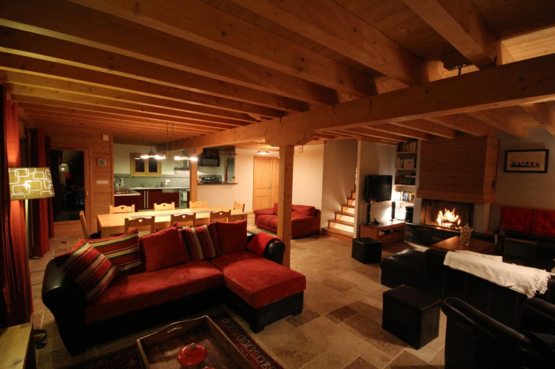 Espace de séjour nuit - © Gîtes de France Espace de séjour nuit