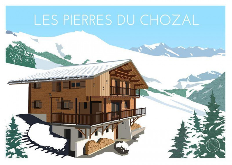 Esquisse du Chalet sur 360° - © Gîtes de France Esquisse du Chalet sur 360°